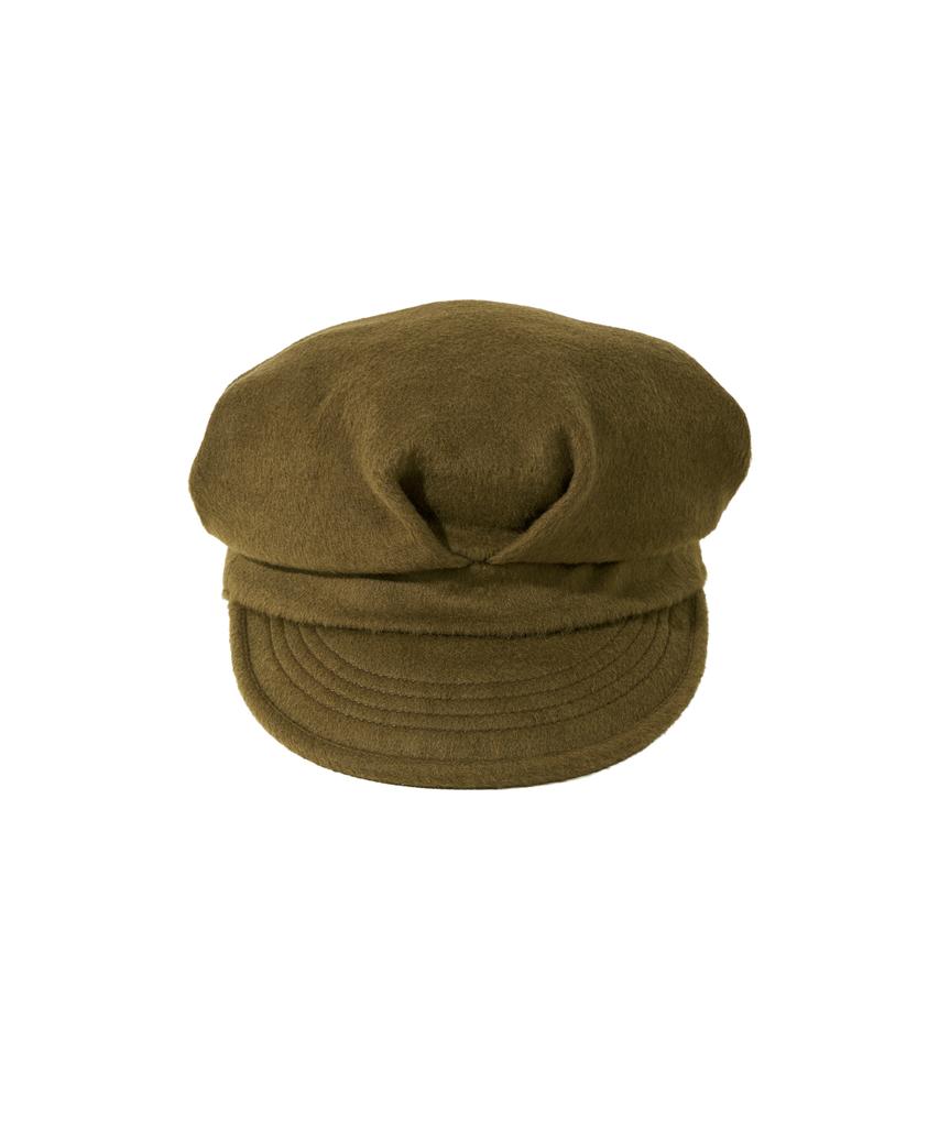GYEONG Newsboys Cap_Khaki