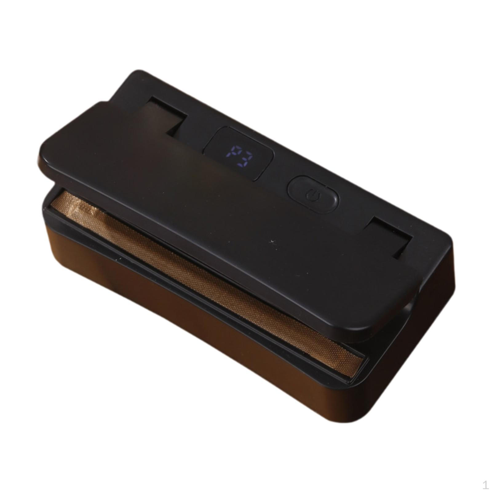 

Компактный запайщик пакетов для хранения продуктов питания, универсальный инструмент для термосварки на кухне и в магазинах чёрный