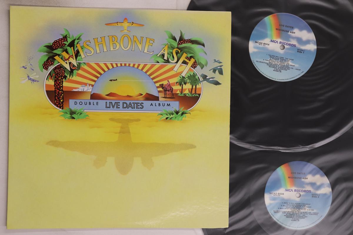 

LP Record WISHBONE ASH - Live Dates MCA28006 MCA 1980 US Rock Used