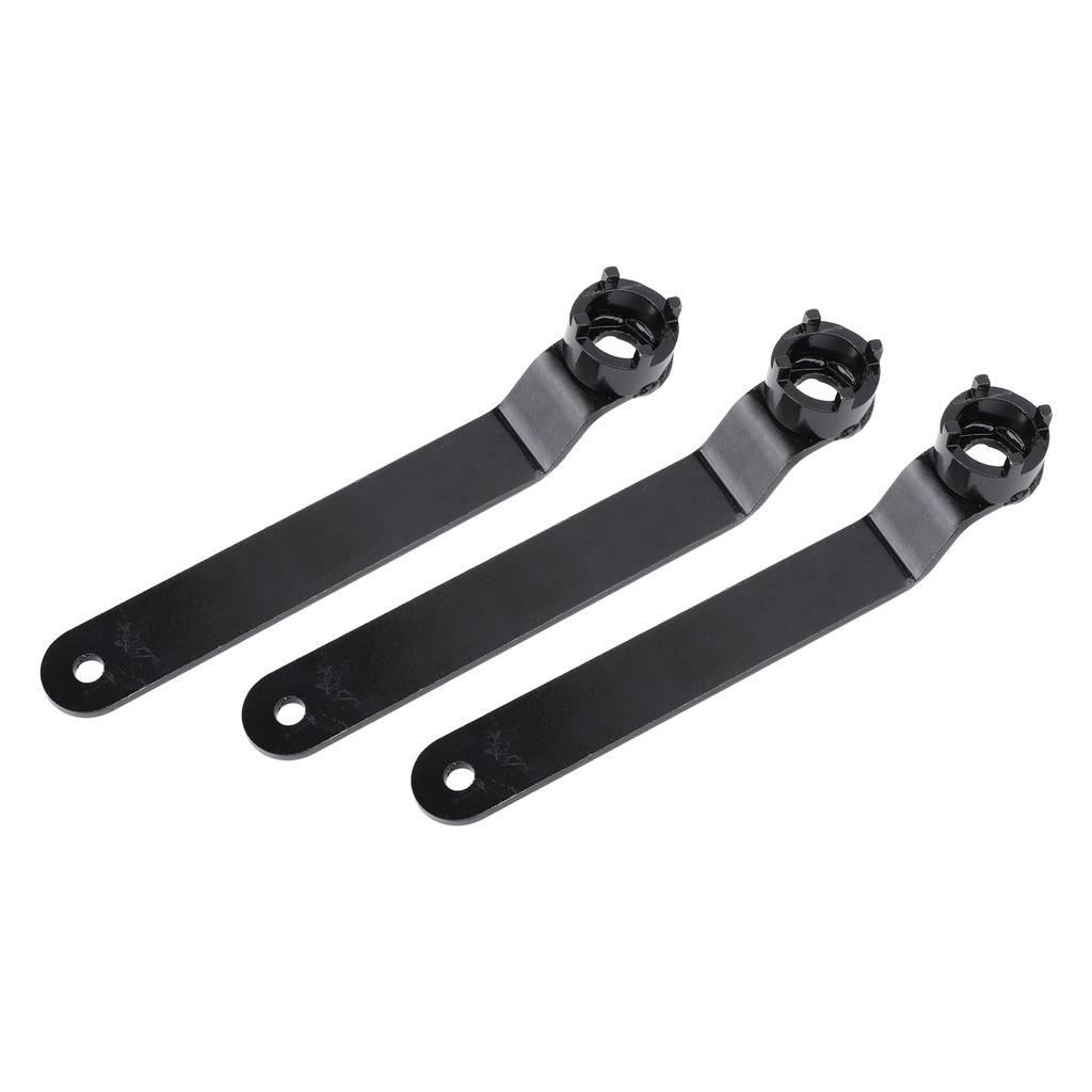 3pcs 4 Claw Angle Grinder Wrench Professional Efficient Thickened Adjustable Angle Grinder Spanner