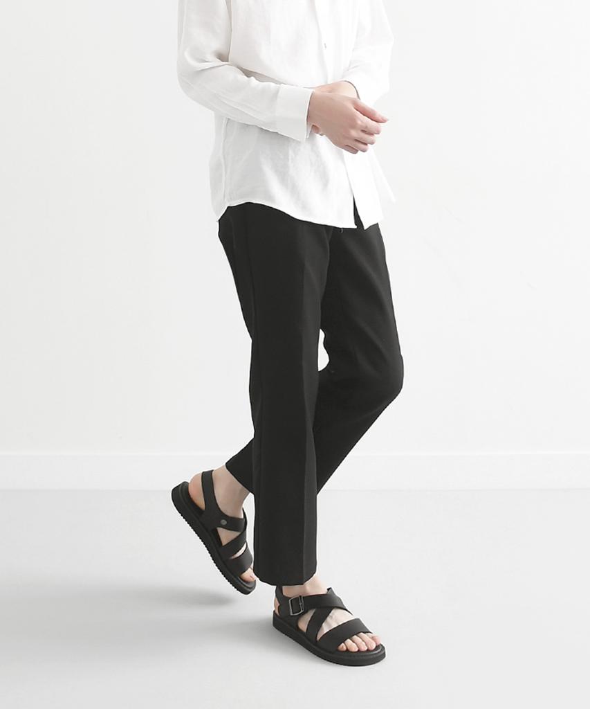 Wetheroad Wtrd4109 Aiden Cross Sandals Matte Black [230~290Mm]