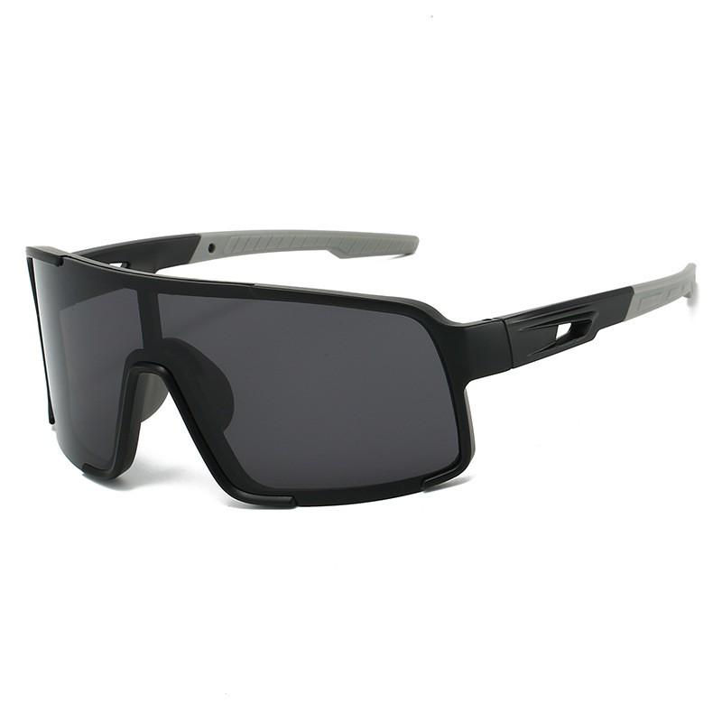 Unisex Oversized Wraparound Cycling Sunglasses UV Protection Sports Eyewear Outdoor Activities