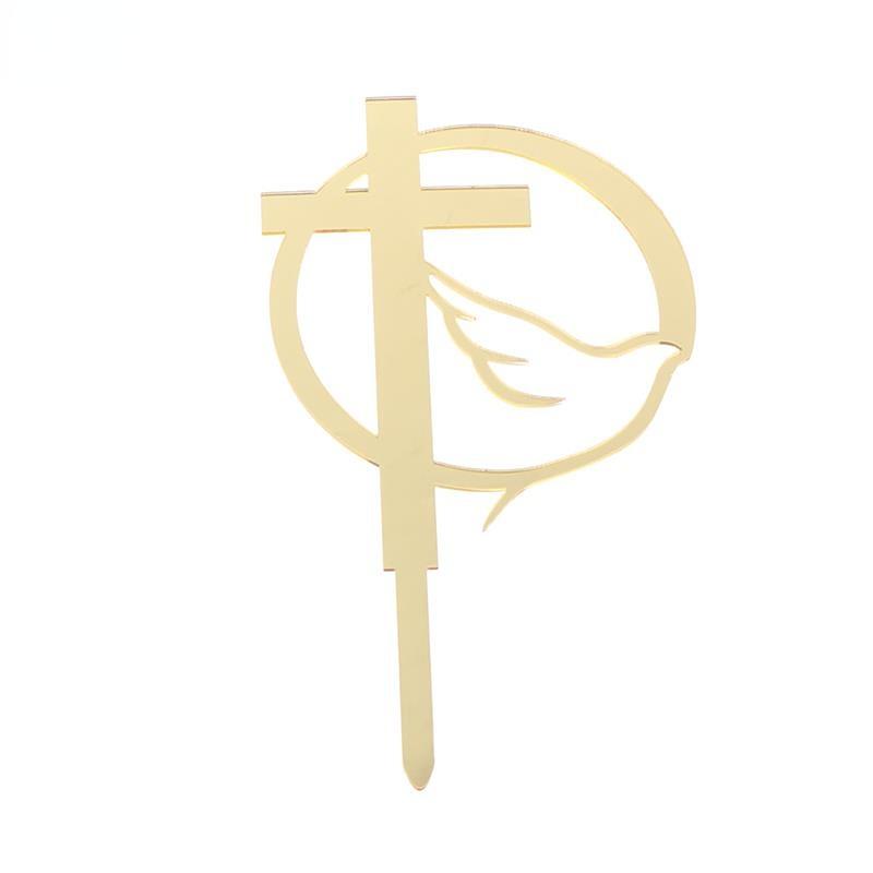 Taufe Erste Kommunion Kuchen Dekoration Friedenstaube Kuchenaufsatz Taufe Acryl Partyzubehör Kuchen Dekorierwerkzeuge