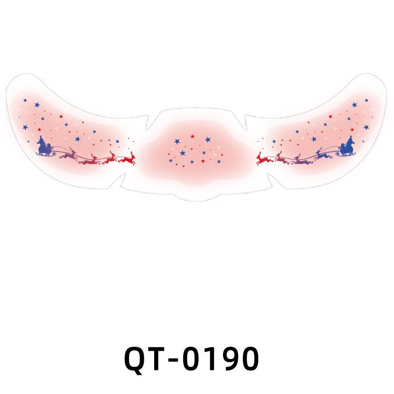 Christmas Face Sticker Temporary Freckle Tattoo Sticker Waterproof Makeup Sticker Halloween Tattoo