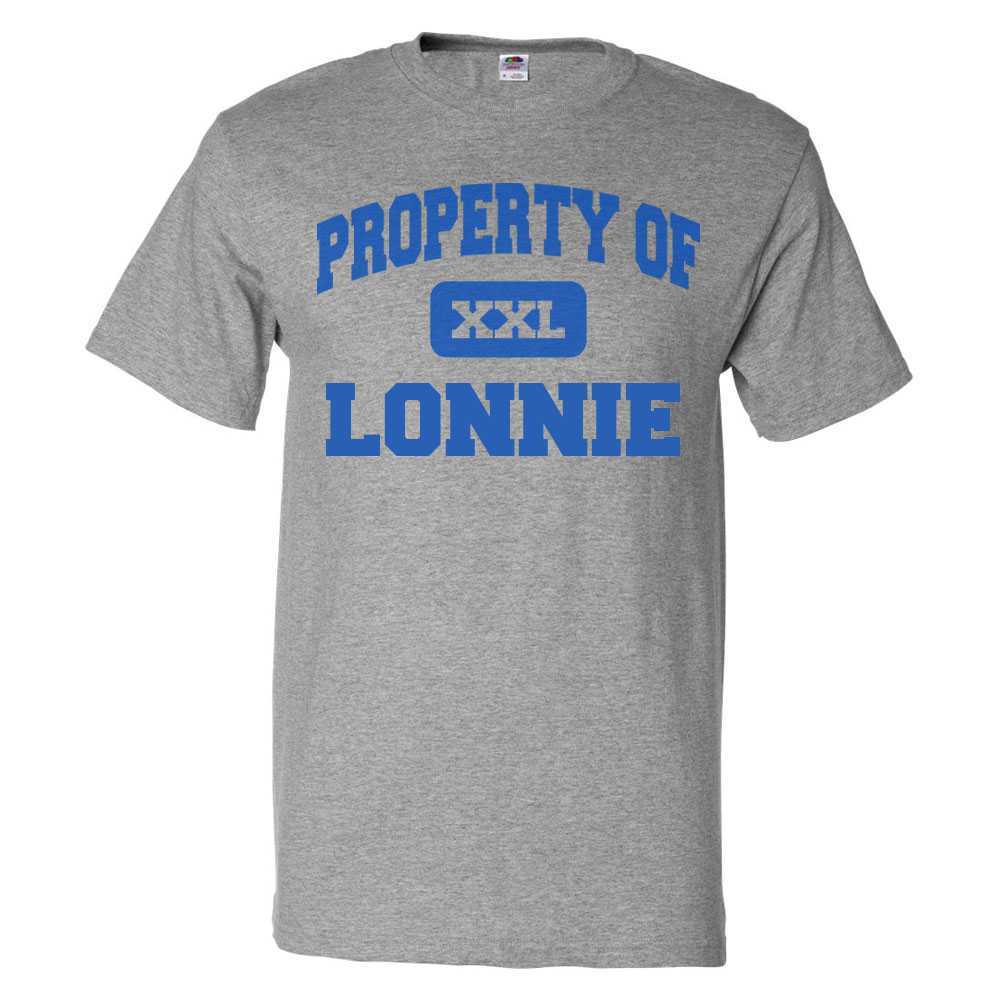 Camiseta Property of Lonnie Camiseta DivertidaSe abre en una nueva ventana o pestaña 4XL