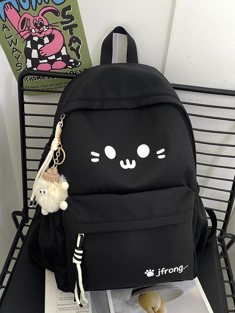 Schoolbag Japanese cute student schoolbag female backpack junior high school college student class commute fresh and lightweight campus backpack