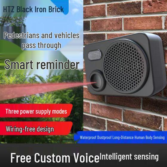 Solar-Powered Infrared Motion Sensor Alarm for Construction Sites