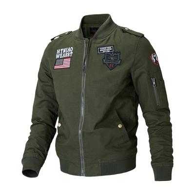 Spring and Autumn Air Force One Casual Jacket Outdoor Large Size Cotton Men's Jacket