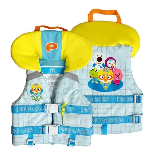 [pororomall] Pororo Character Kids  Swim Vest - Buoyancy Aid for Up to 25kg