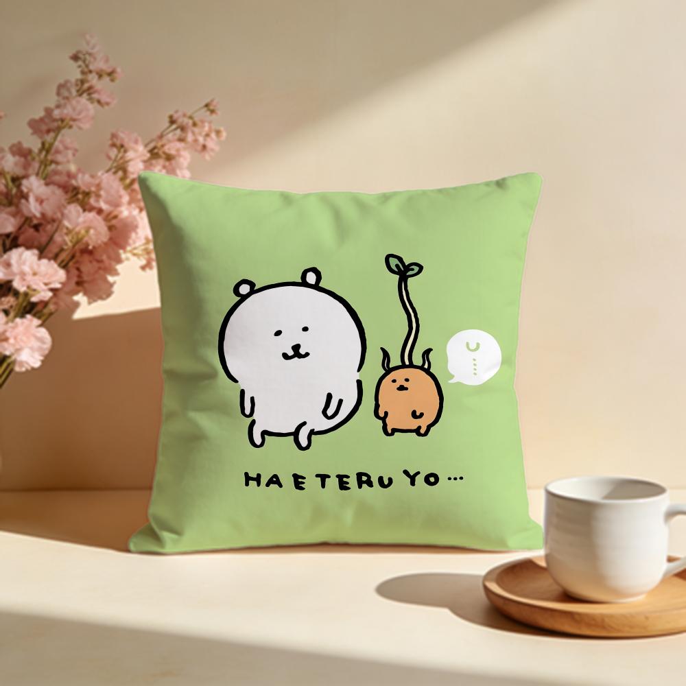 Popular NNagano Bearable Cushion Cover Stylish Washable Pillow Cover Ideal for Couch Bedroom Car Decoration