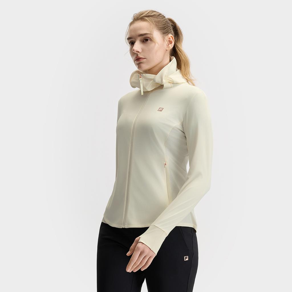 New FILA AthleticsFitness Jackets & Coats Women's Feather Soft White A11W521505F-IV