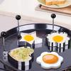 Stainless Steel Omelette Mold Maker Heart Star Flower Shaped Fried Egg Pancake Shaper Cooking Baking Kitchen Accessory