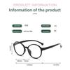 3PCS Roman Holiday Kids Anti Radiation Eyeglasses To Protect The Eye Glasses Protect Glasses Against Blue Light Glasses