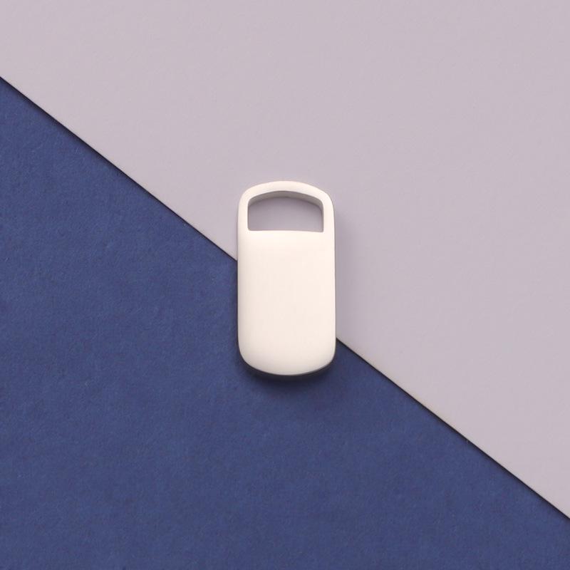 

Геометрический кулон-жетон для собаки из нержавеющей стали – Полированный, с лазерной гравировкой, ювелирный аксессуар