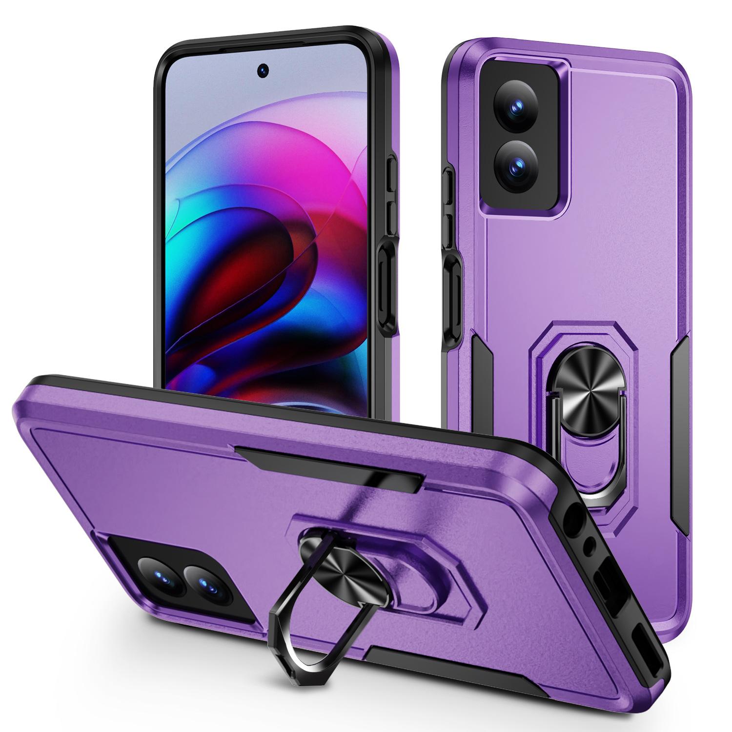 

Pioneer Ring Phone Case for GPOWER5G 2-in-1 Simple Ring Car Anti-fall Case G POWER 5G 2024