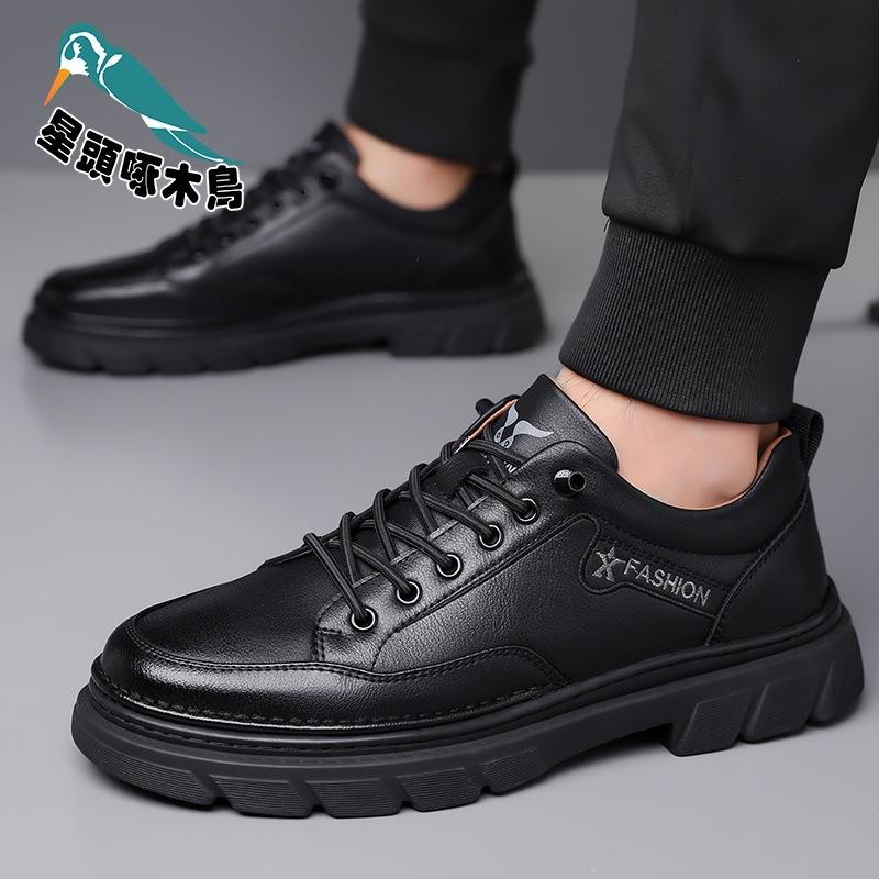 Men's Shoes 2025 Autumn Casual Comfortable Platform Mountaineering Shoes Outdoor Sports Casual Shoes
