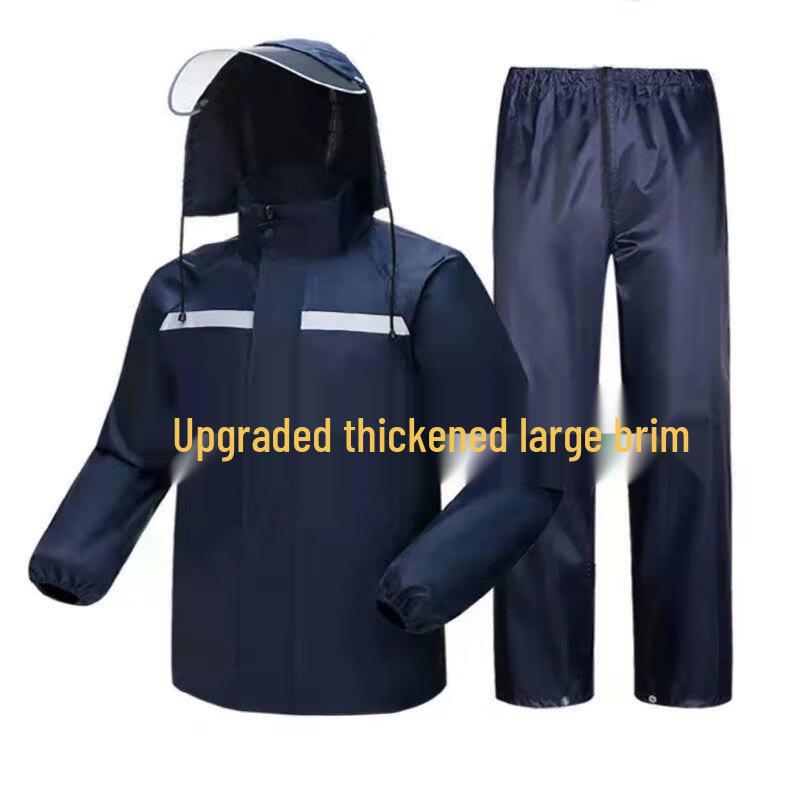 Lion Search Reflective Cycling Rain Suit
