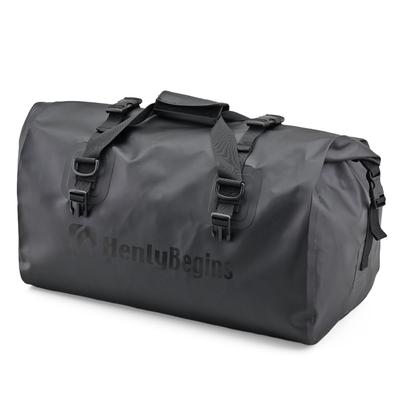 Henly Begins Daytona Motorcycle Waterproof Seat Bag, 40L, Seat Strap Included, DH-772, Black, 48385