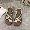 Sandals fairy fairy wearing beach shoes summer new student cool flat-soled women's shoes