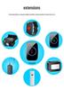 Wireless Pager for Tea House and Restaurant Service: Catering, Dining Room, Mahjong Room, and Private Room Call Bell