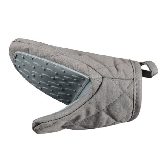 1Pc Silicone Insulated Gloves Cotton Filled Oven Mitts Heat Resistant Oven Gloves Kitchen Baking Grilling Helper