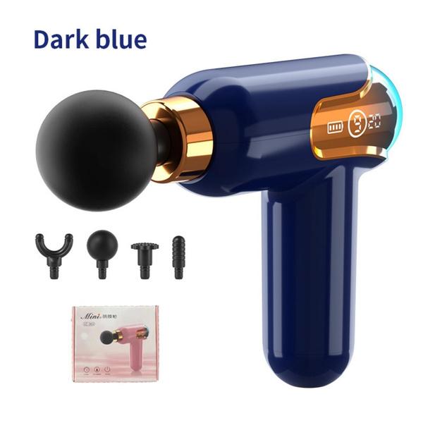 Massage Gun LCD Display Electronic Massager for Whole Body Massage To Relieve Muscle Soreness for Fitness Exercise