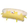 Cute Cream Toast Plush Pillow Dopamine Doll Tatami Pillow Bed Waist Pad Super Soft Large Backrest Pad
