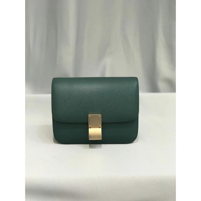 Leather spring and summer new bag women's messenger bag women's box small square bag, women's bag small shoulder tofu bag