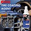 For Varnish Polish Tire Shine Spray Tire Cleaner 100ml Shiny Car Stuff Tire Cleaner Spray Wet Tire Dressing For Car SUV Home