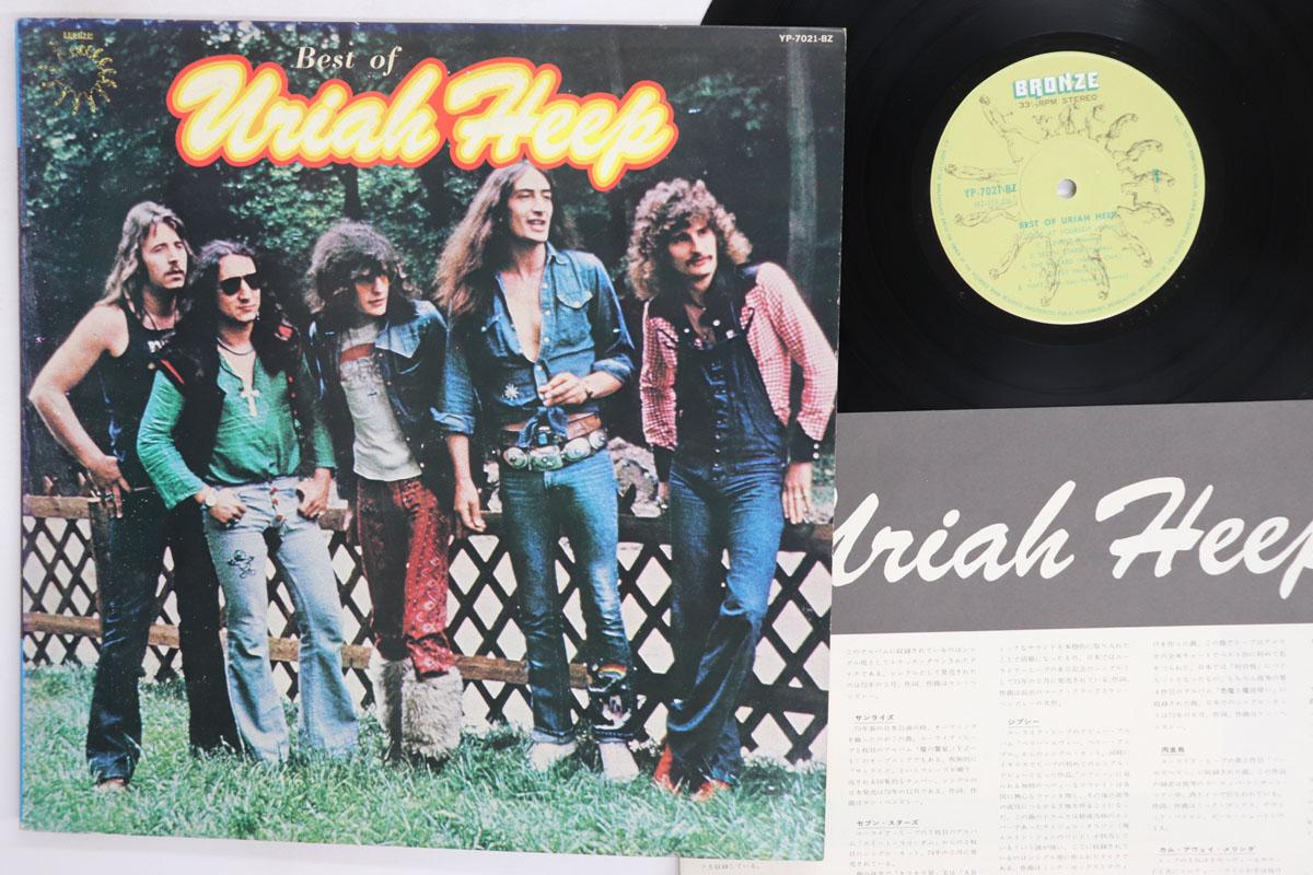 Виниловая пластинка URIAH HEEP Best Of Uriah Heep YP7021BZ BRONZE 1974 Япония Рок Б/у