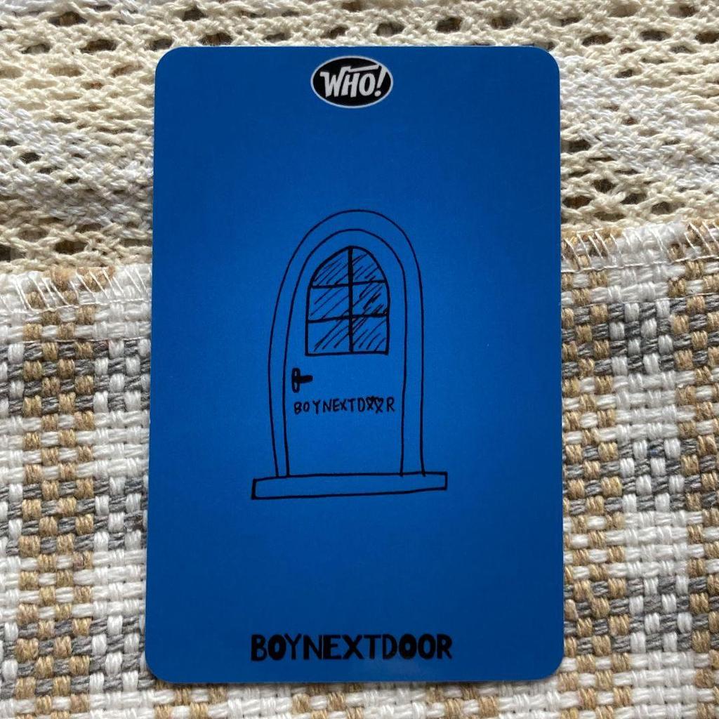 [USED] BOYNEXTDOOR Bonekdo WHO Sanok Trading Card Taesan