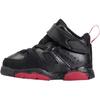 Flight Club 91 Leather Mid Top Toddler Shoes Black Infant And Toddler 555330-067