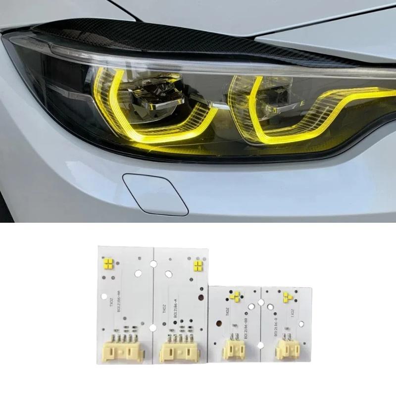 

Светодиодные модули ДХО желтого цвета для BMW M3 M4 F36 F32 F82 F33 LCI 430i 440i 420i 2018-2020 Неадаптивный головной свет Дневные ходовые огни Adaptive Boards