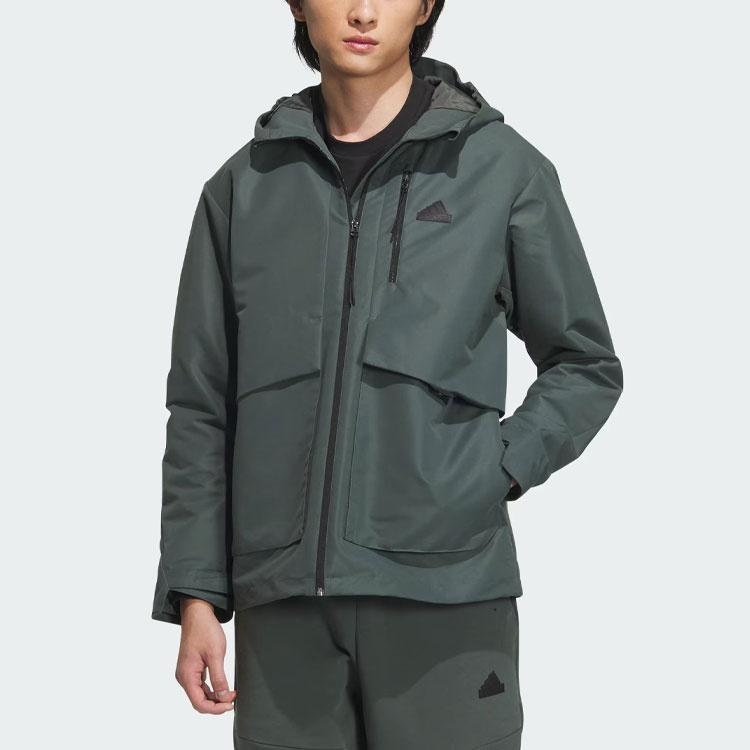 adidas CITY ESCAPE Wind.Rdy Jacket Jackets & Coats Men's Ivy Green IT3952
