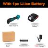 88VF 1600W Cordless Oscillating Multitools Electric Renovator Electric Trimmer Saw Woodworking Power Tools with 2 Battery