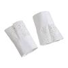 Faux Sleeves Decorative Trumpet Sleeves for Sweater Embroidery Lace False Sleeves Cuff Extension Easy Wear Wrist Cuffs