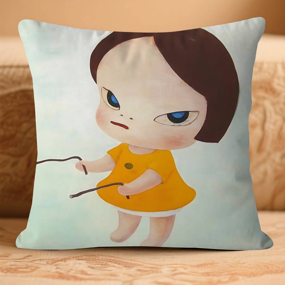 T-Tomo N-Nara Cushion Cover 30x50 Polyester Sofa Cushions Decorative Throw Pillows Home Decoration Pillowcover