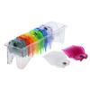 Set of 10PCS Hair Clipper Combs   Kit Compatible with Whal's Hair Clippers Colorful Plastic Magnetic Hair Trimmer Guards Attachments Hair Salon To