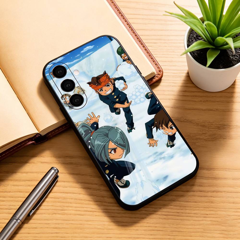 Inazumas Anime E-Eleven  Phone Case For Samsung Galaxy A73,A72,A71,A70,A53,A52,A51,Others Soft Black Cover