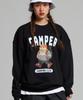 CREAM SODA LAB Camping Club Sweatshirt Black