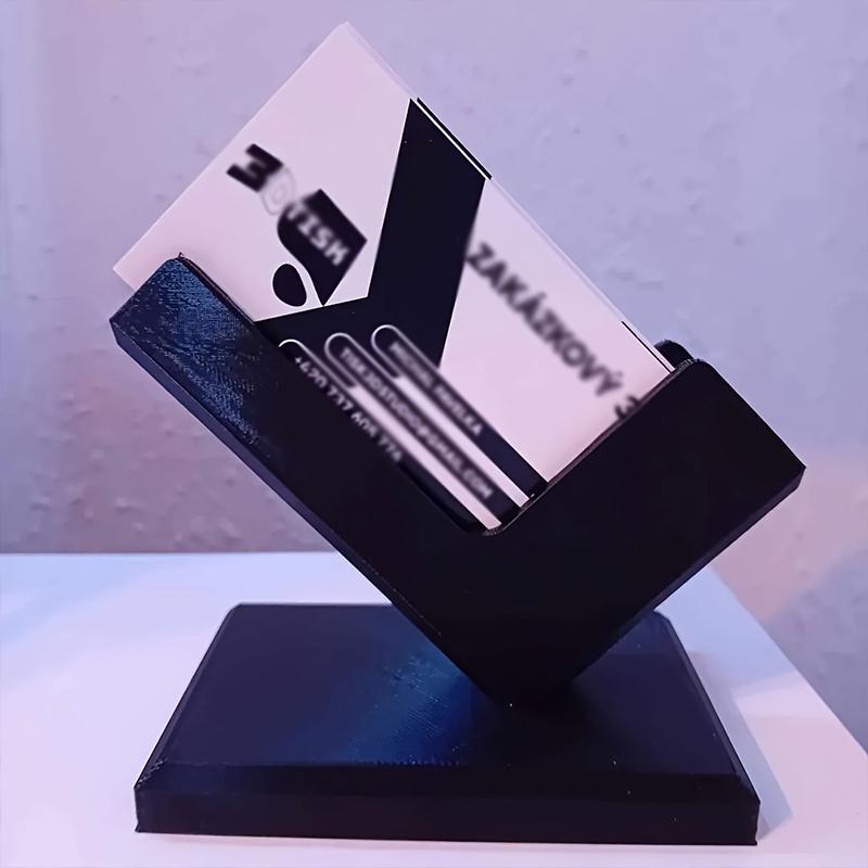 Plastic Business Card Holder Storage Racks For Purchasing Products, Minimalist Design, Desk Organizer, Desktop Storage Racks