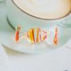 Handcrafted Glass Candy Ornament: Fruit Bowl Keepsake - Creative Holiday Gift