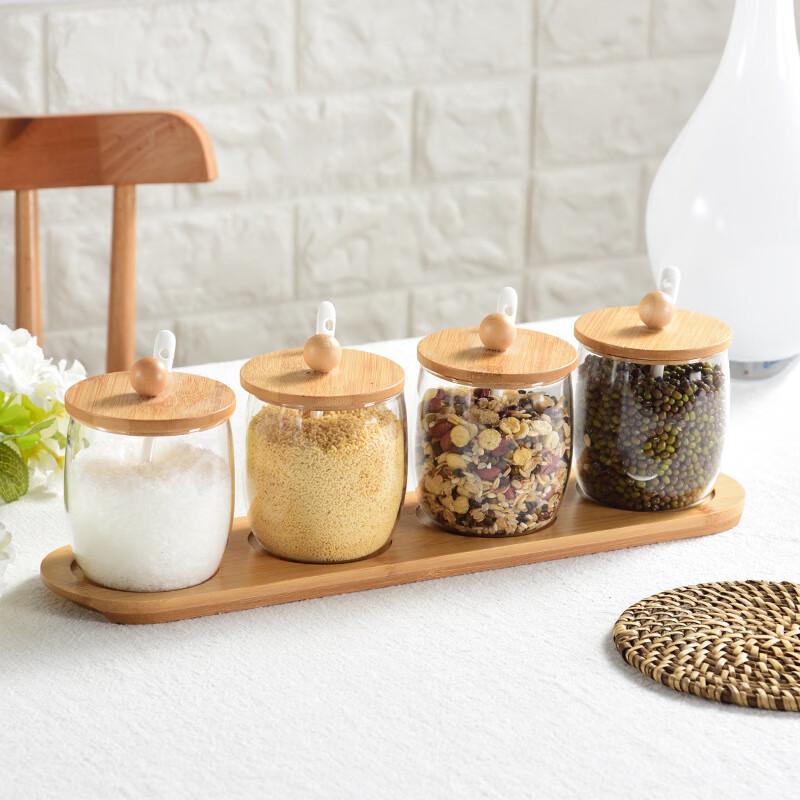 LIU European Style Ceramic Condiment Set