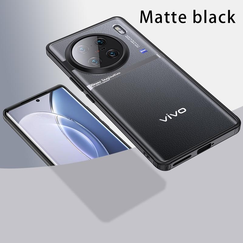 For Vivo X100 Pro Case Transparent Cover For Vivo X 100 X100Pro X90Pro Armored Shockproof Clear Bumper Antiknock Crystal Funda