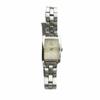 SEIKO Lukia Quartz Watch Square Silver Color 4N21-5260 GY18/MQ Women's