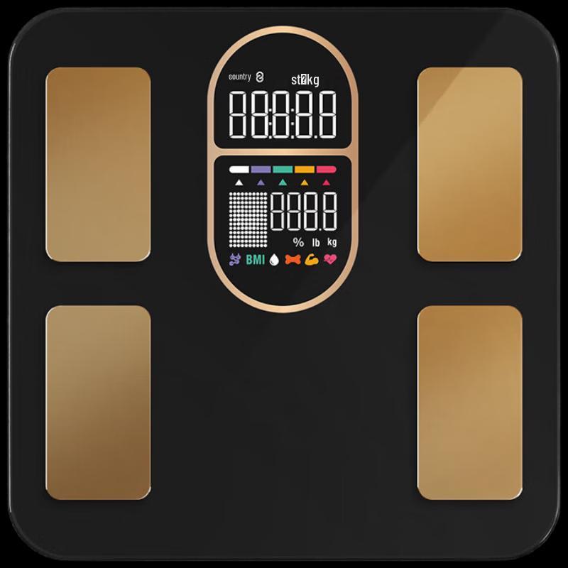 ICOMON Smart Body Fat & Weight Scale with Heart Rate Monitor (CN version)