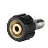 1Set M22-14mm/15mm To 1/4" Pressure Washer Adapter Set Couplers Swivel Quick Release Spray Sprinkler Quick Connector Adjustable