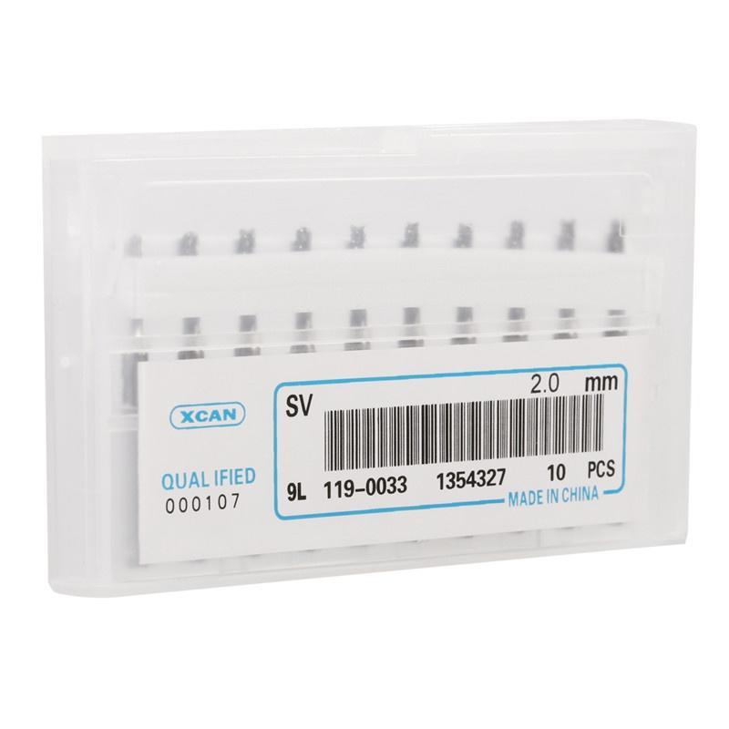 Candeon Schaftfräser CNC-Fräser-Bits – 10 Stück, 2 mm, Hartmetall- Schaftfräser, Gravur-Bits, gerader Schaft, Fräser, Werkzeug, Schnitzbohrer, SMT/CNC/P-C-B Cutter