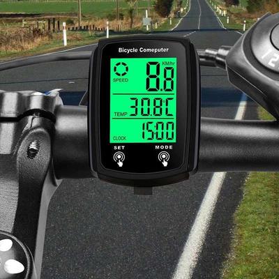 Touch Screen Bicycle Wired Code Meter, Speedometer, Odometer, Code Meter, Luminous Wired Code Meter, Odometer