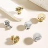 Aluminum Alloy Furniture Knobs Rustproof Waterproof Surface Classic Design for Cabinet Drawer Dresser Bathroom Kitchen Furniture